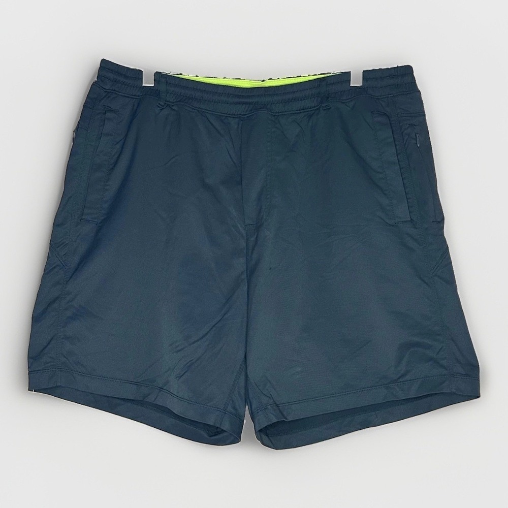 Birddogs Boom Shorts XXL Blue Built In Liner Gym Running Swim Athletic‎ 35x7
